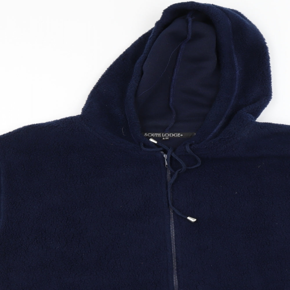 South Lodge  Womens Blue   Full Zip Hoodie Size S