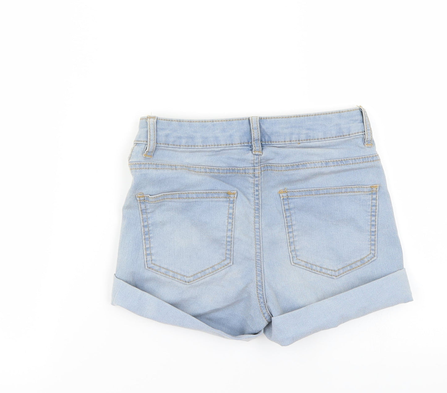 denim co Womens Blue   Cut-Off Shorts Size 4