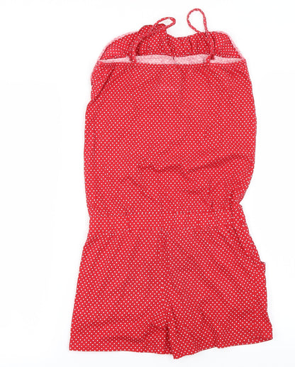 NEXT Girls Red   Jumpsuit One-Piece Size 11 Years