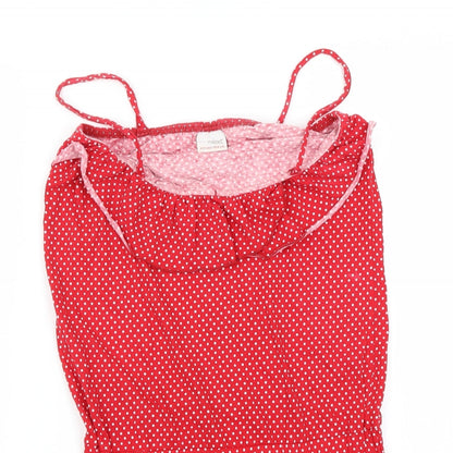 NEXT Girls Red   Jumpsuit One-Piece Size 11 Years