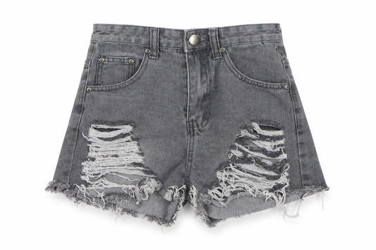 Womens UK Size 6 PRETTYLITTLETHING Regular Fit Cut-Off Shorts