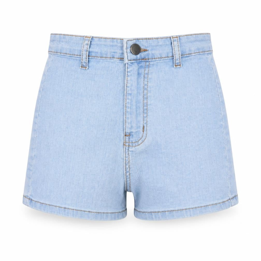 Womens UK Size 4 PRETTYLITTLETHING Regular Fit Cut-Off Shorts