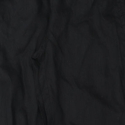 Womens UK Size 34 in Marks and Spencer Regular Fit  Black Trousers