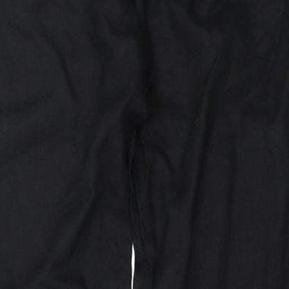 Womens UK Size 34 in Marks and Spencer Regular Fit  Black Trousers