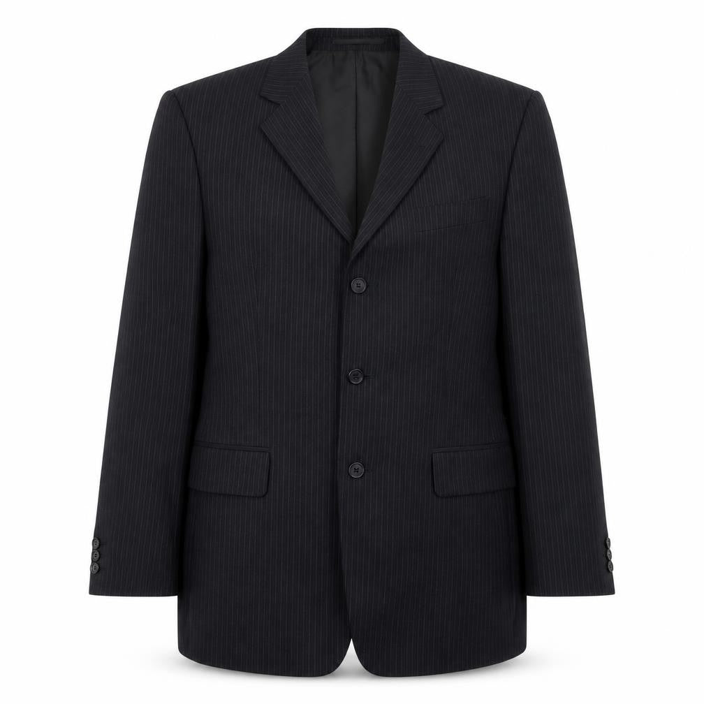Mens UK Size 40 F&F Regular Black Suit Jacket