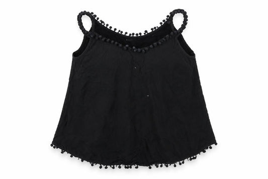 Womens UK Size 12 Atmosphere Black Basic T-Shirt