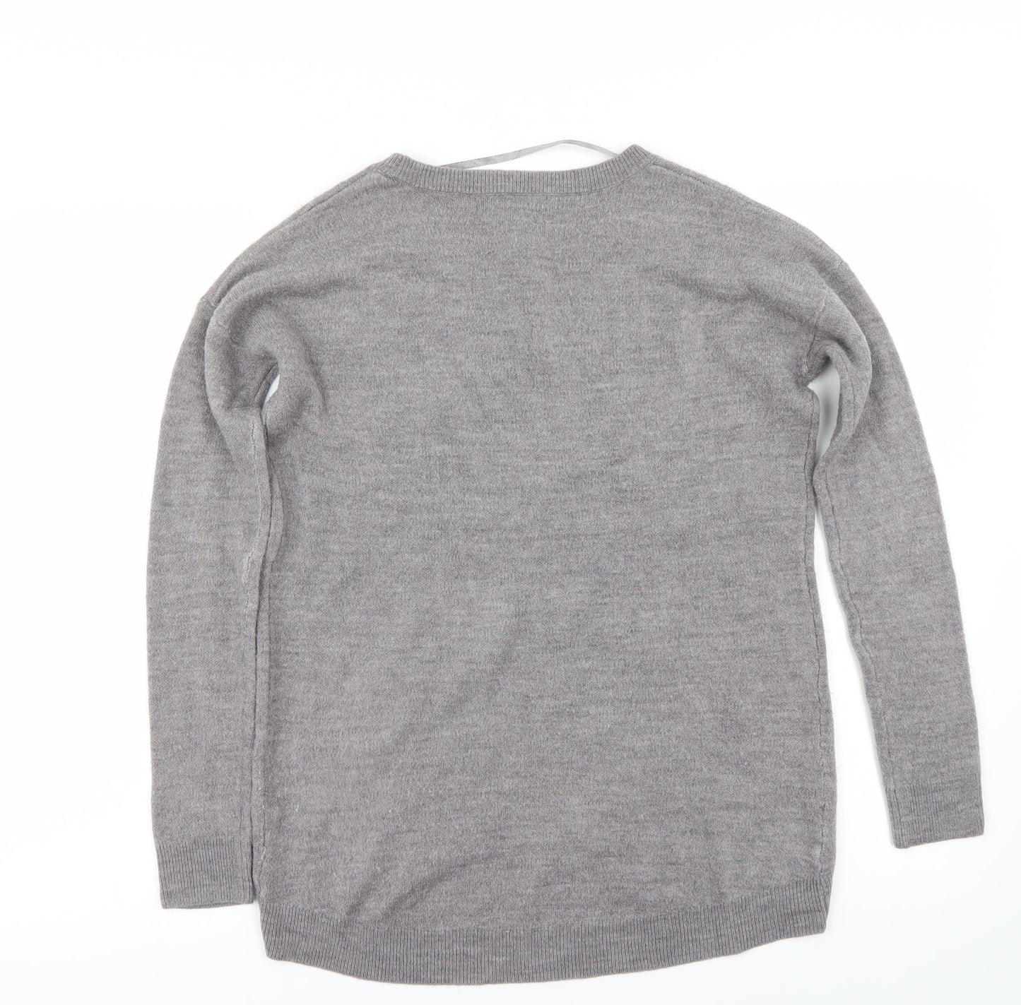 Atmosphere Womens Grey   Pullover Jumper Size 4