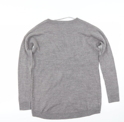 Atmosphere Womens Grey   Pullover Jumper Size 4