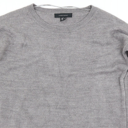 Atmosphere Womens Grey   Pullover Jumper Size 4
