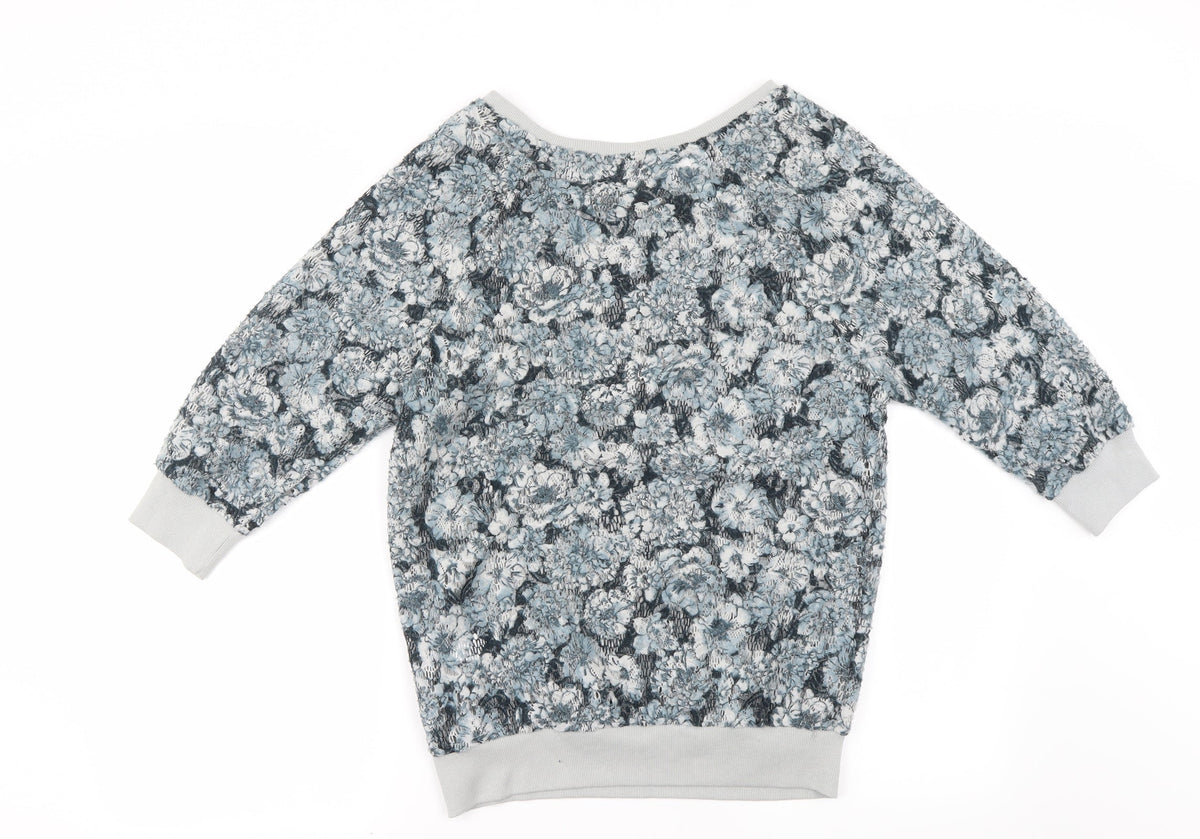 Next Womens Blue   Pullover Jumper Size 8