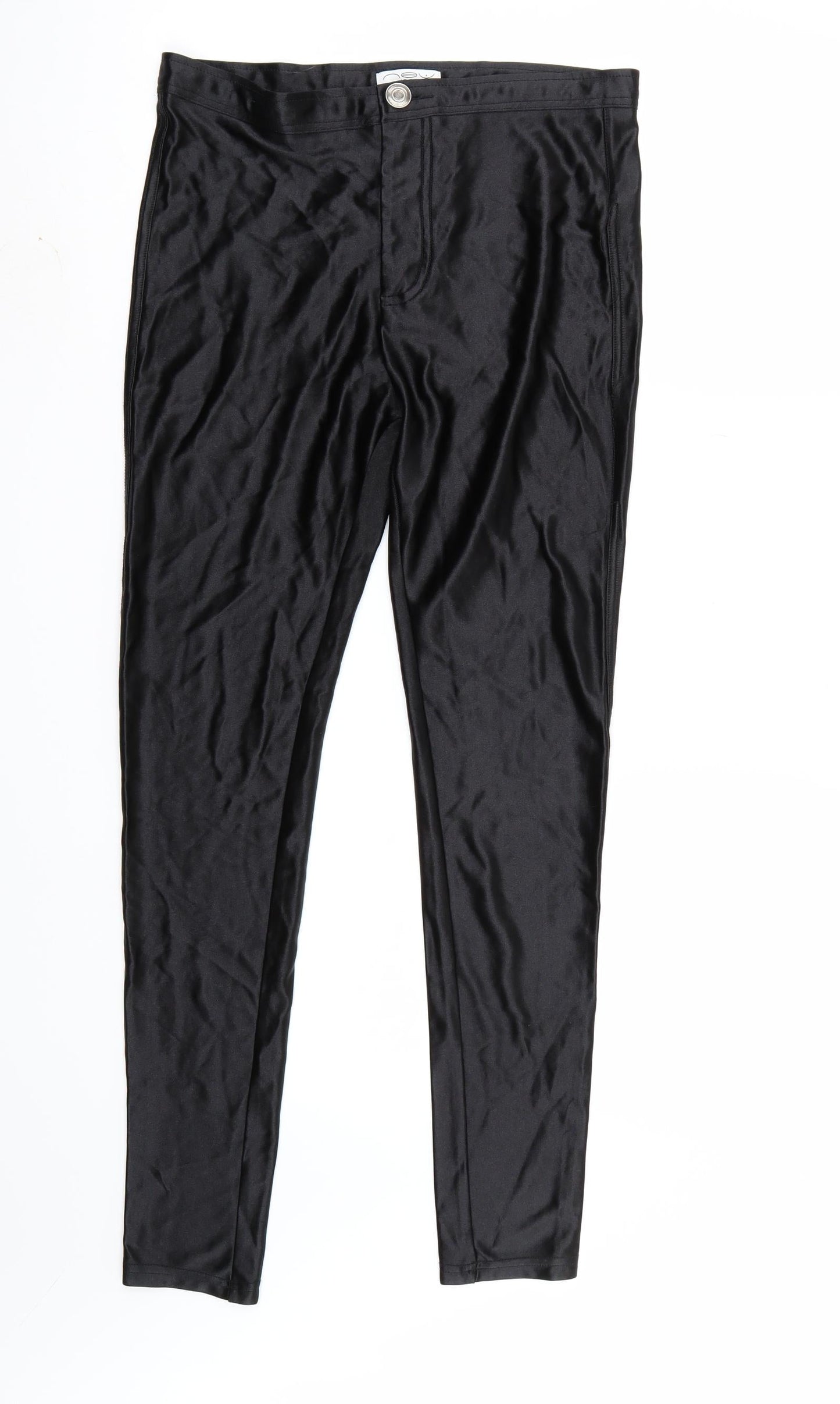 Newlook Womens Black   Trousers  Size 12 L28 in