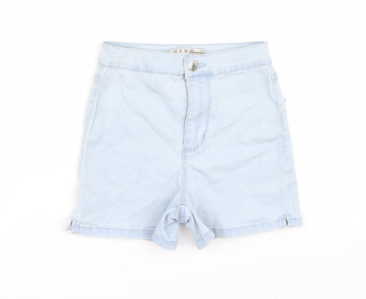 Denim & Co. Womens Blue   Bermuda Shorts Size 4