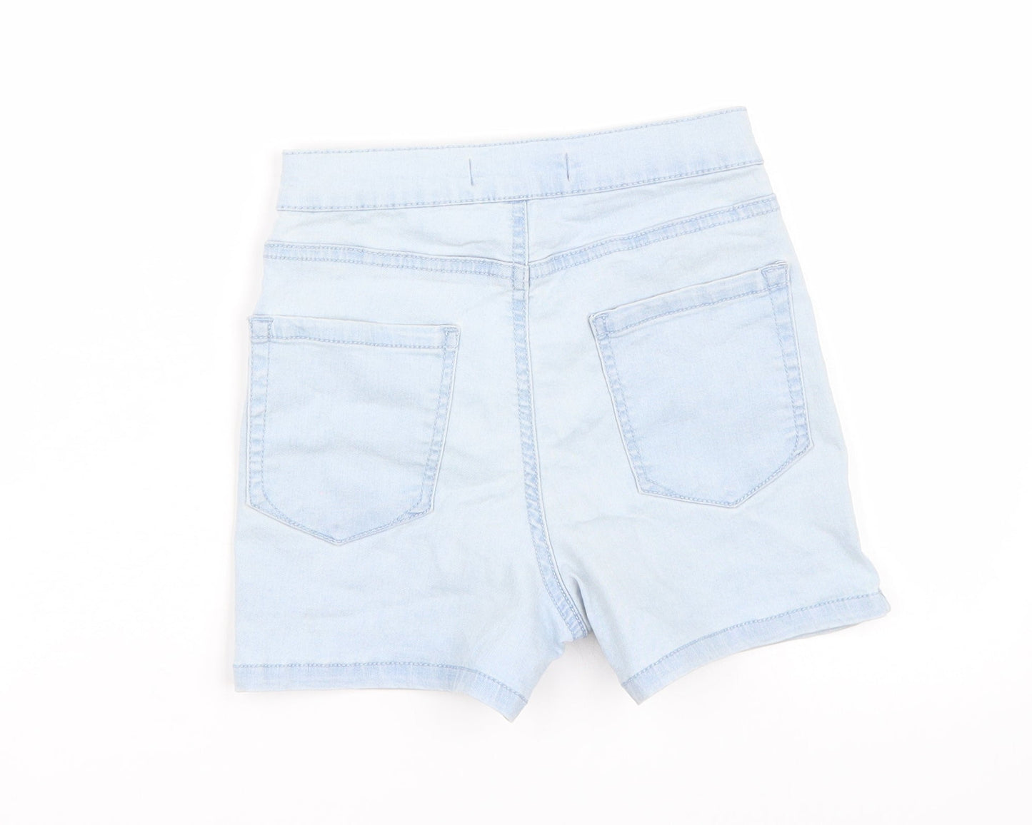 Denim & Co. Womens Blue   Bermuda Shorts Size 4