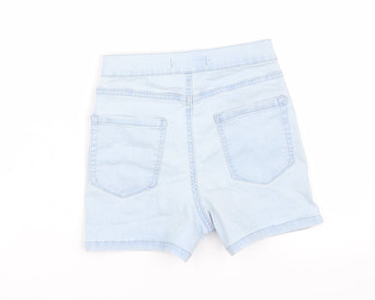 Denim & Co. Womens Blue   Bermuda Shorts Size 4