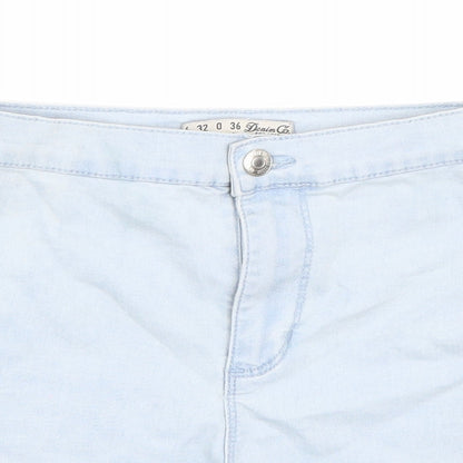 Denim & Co. Womens Blue   Bermuda Shorts Size 4