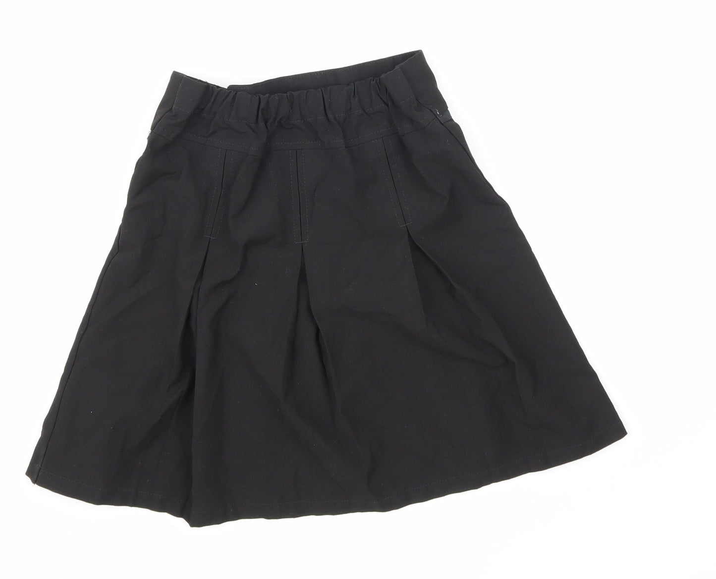 Lily & Dan Girls Black   Skater Skirt Size 7-8 Years