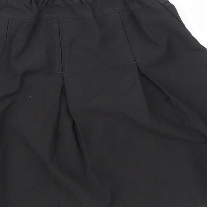 Lily & Dan Girls Black   Skater Skirt Size 7-8 Years