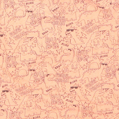 George Boys Orange Animal Print  Basic Button-Up Size 2-3 Years