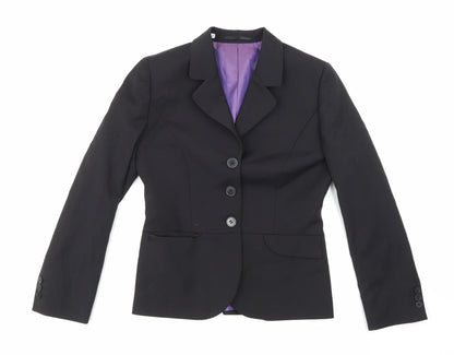 mathilda Womens Black   Jacket Blazer Size 8