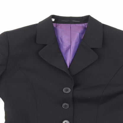 mathilda Womens Black   Jacket Blazer Size 8