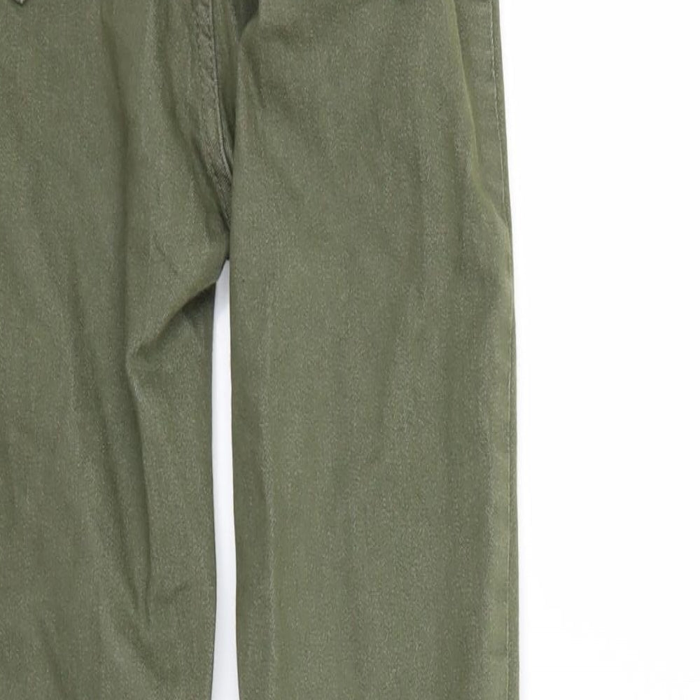 diveided Womens Green  Denim Skinny Jeans Size 4 L28 in