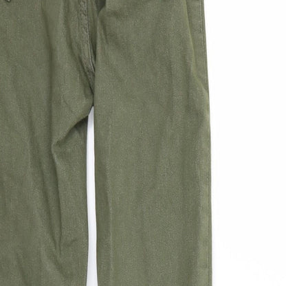diveided Womens Green  Denim Skinny Jeans Size 4 L28 in