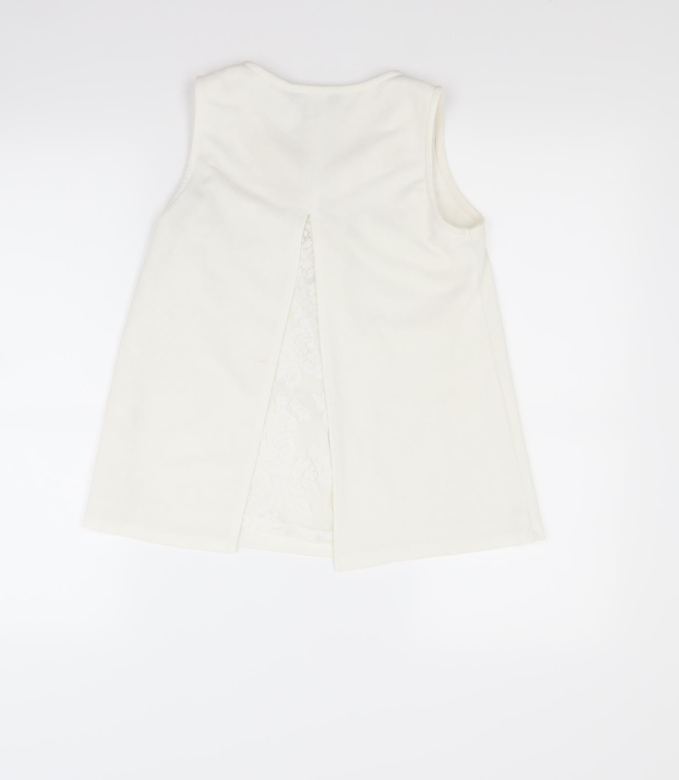 Atmosphere Womens White   Basic Blouse Size 6