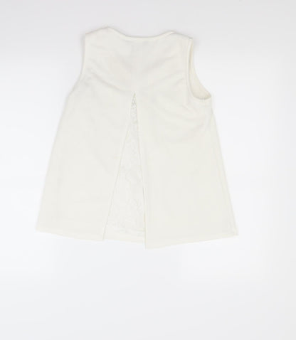 Atmosphere Womens White   Basic Blouse Size 6