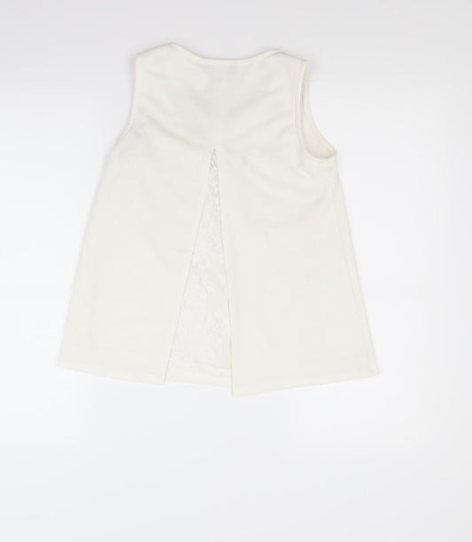 Atmosphere Womens White   Basic Blouse Size 6