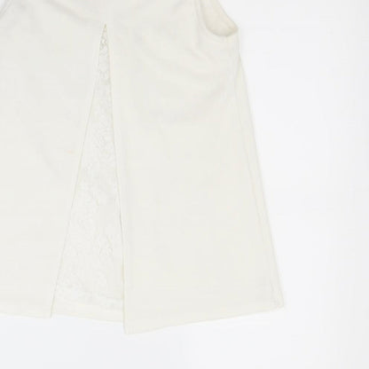 Atmosphere Womens White   Basic Blouse Size 6