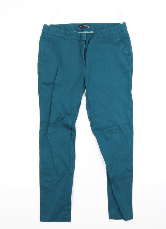 Womens UK Size 10 Atmosphere Regular Fit  Green Trousers
