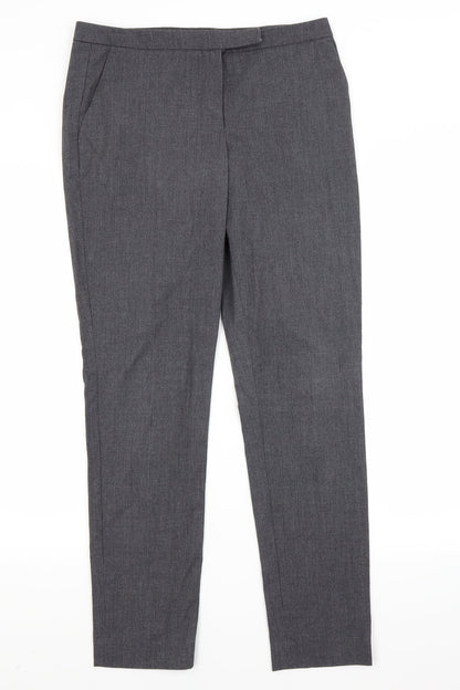 Womens UK Size 8 H&M Regular Fit Sweatpants Grey Trousers