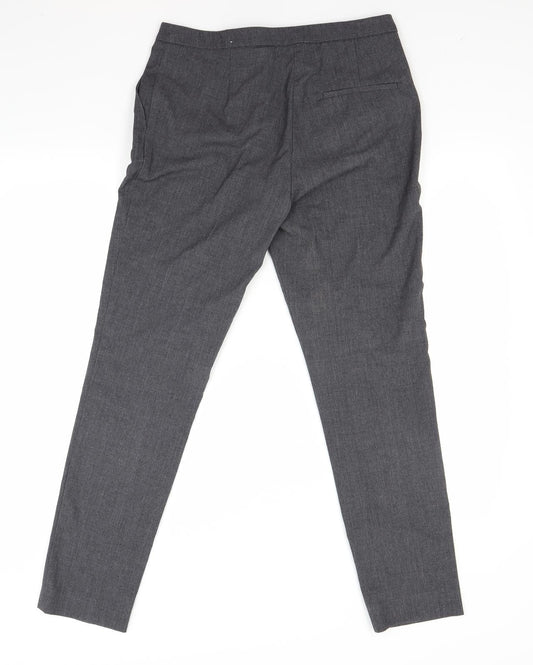 Womens UK Size 8 H&M Regular Fit Sweatpants Grey Trousers