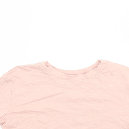 TU Girls Pink   Cropped T-Shirt Size 7-8 Years