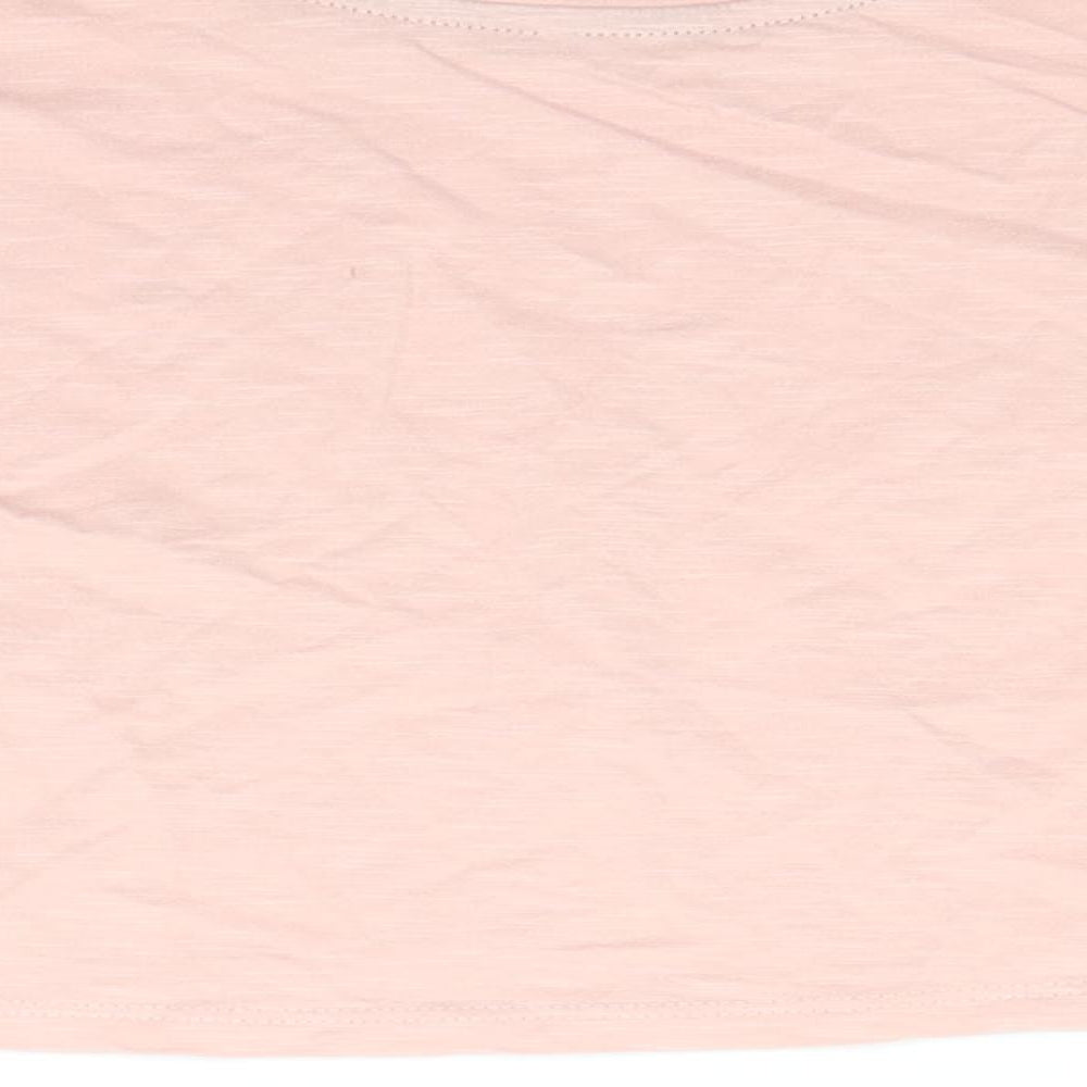 TU Girls Pink   Cropped T-Shirt Size 7-8 Years