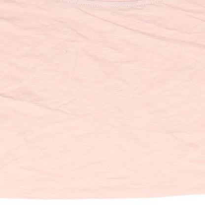 TU Girls Pink   Cropped T-Shirt Size 7-8 Years