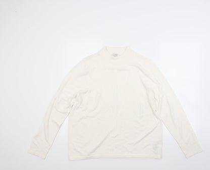 Marks & Spencer Womens White   Pullover Jumper Size 18
