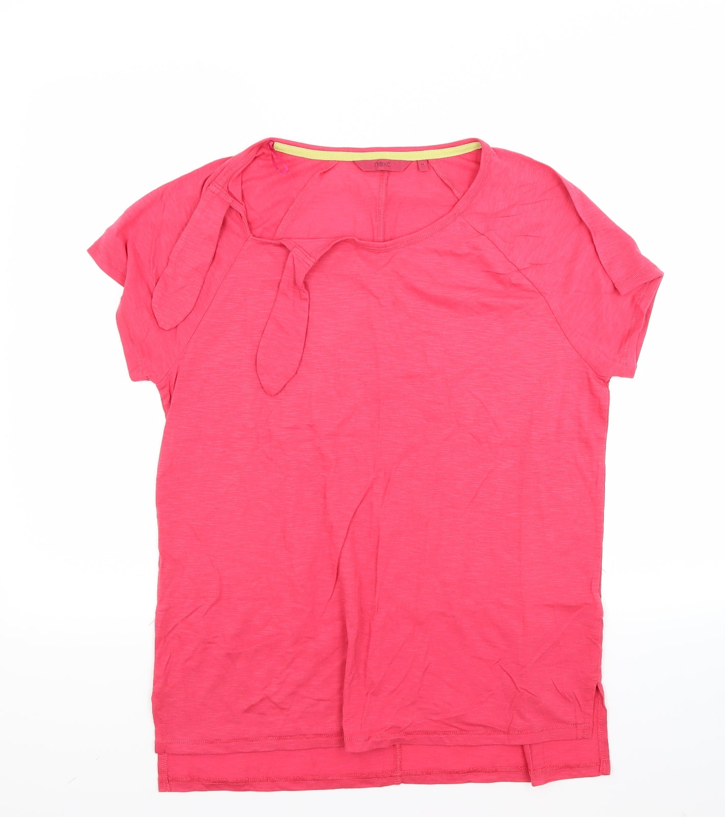 Womens UK Size 14 NEXT Red Basic T-Shirt