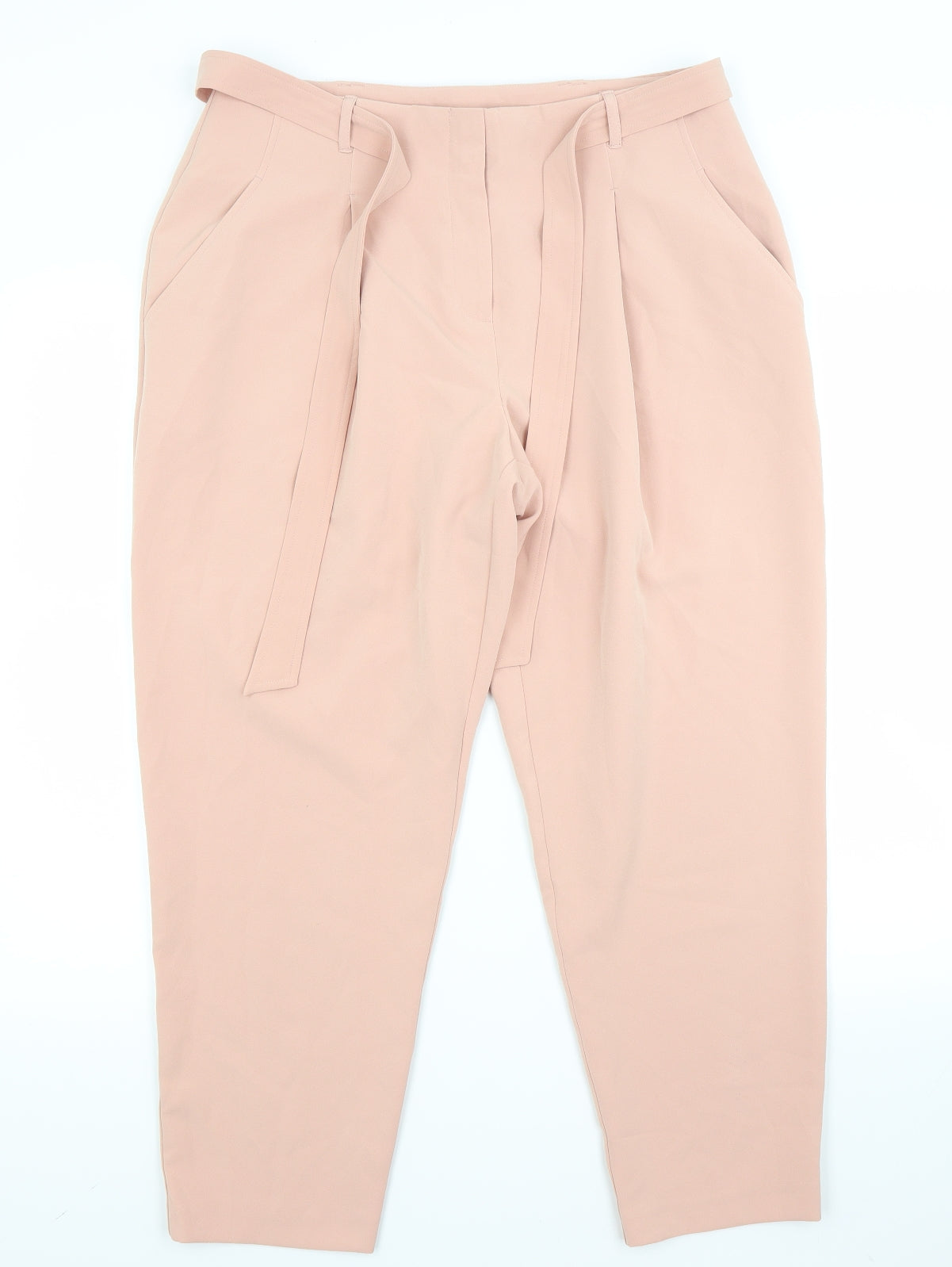 New Look Womens Beige   Trousers  Size 14 L28 in