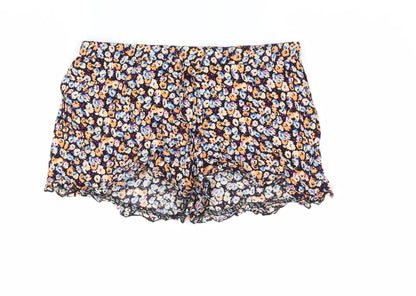 Atmosphere Womens Multicoloured Floral  Hot Pants Shorts Size 8