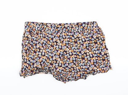 Atmosphere Womens Multicoloured Floral  Hot Pants Shorts Size 8