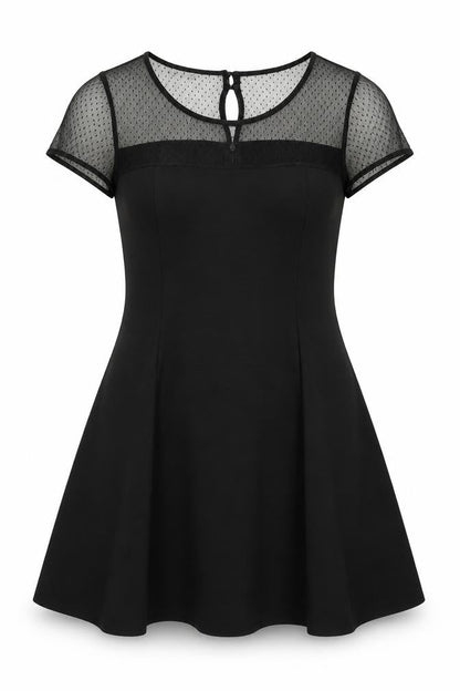Lunalleva Womens Black   A-Line  Size L