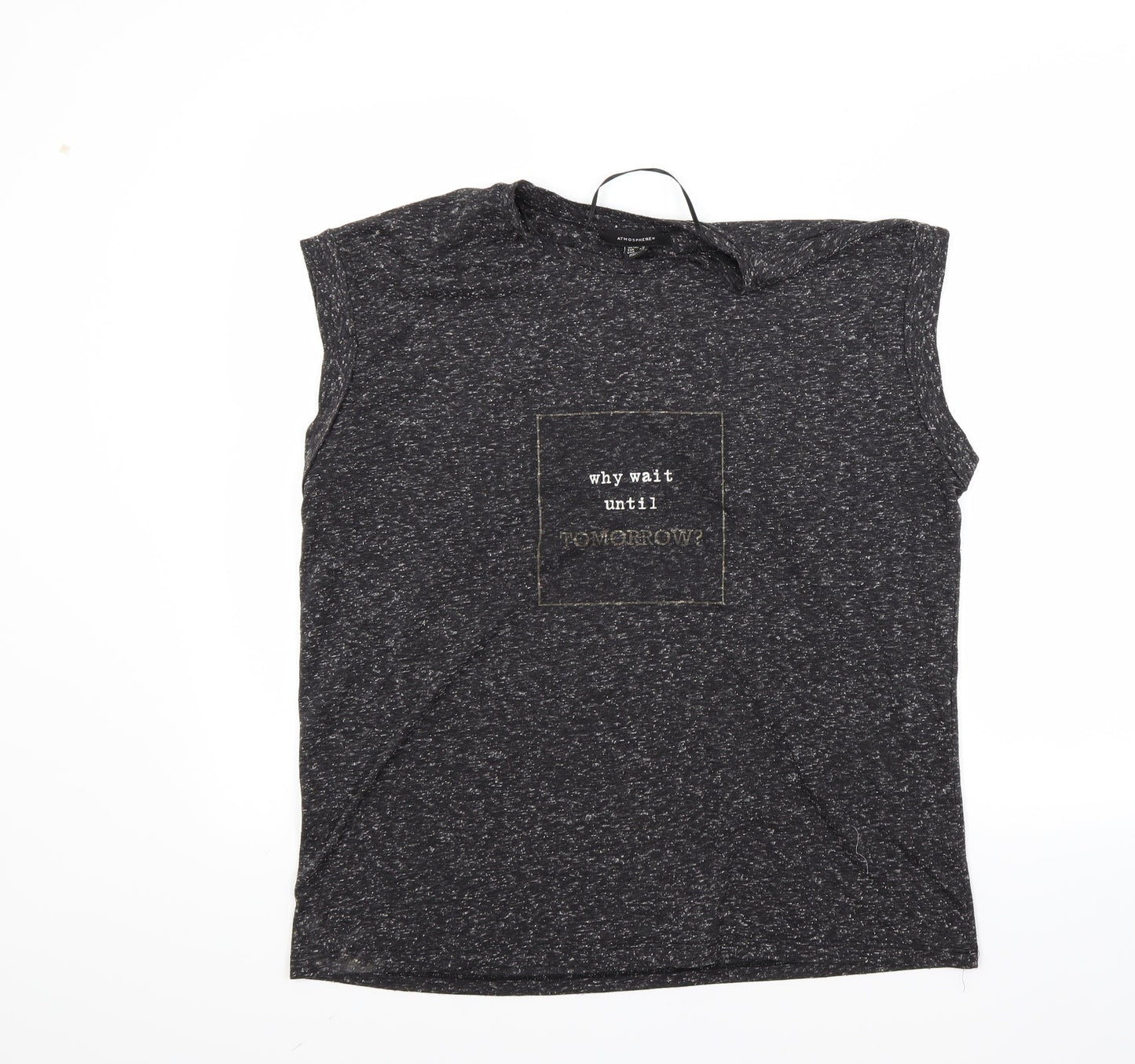 Womens UK Size 16 Atmosphere Grey Basic Tank