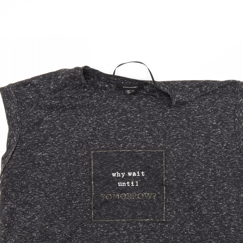 Womens UK Size 16 Atmosphere Grey Basic Tank