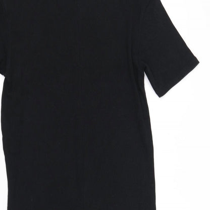 baerksha Mens Black    T-Shirt Size M