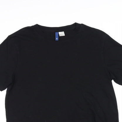 dividwed Womens Black   Basic T-Shirt Size M