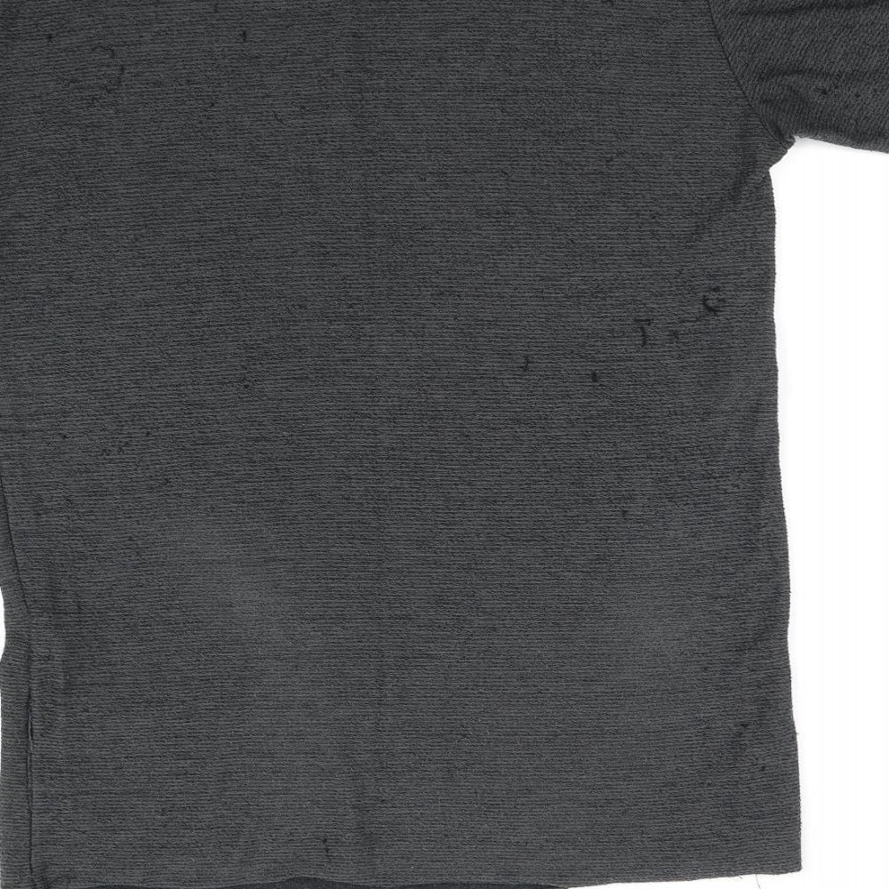 Berksha Mens Grey    T-Shirt Size M