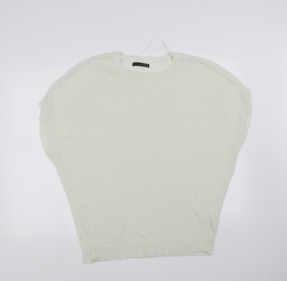 Atmosphere Womens White   Pullover Jumper Size M