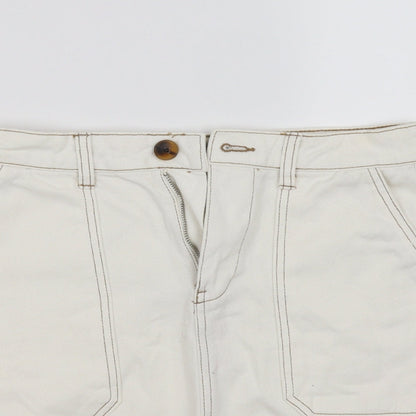 deniem co Womens White   Mini Skirt Size 6