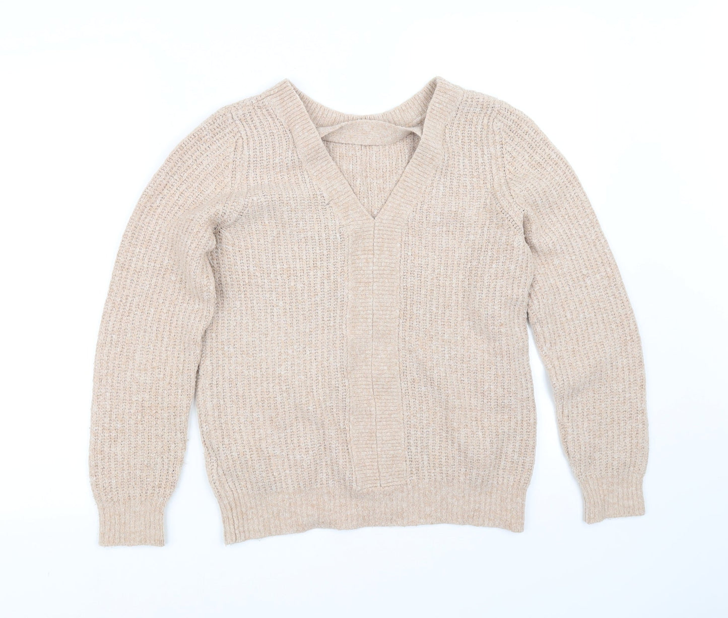 Primark Womens Beige   Pullover Jumper Size M